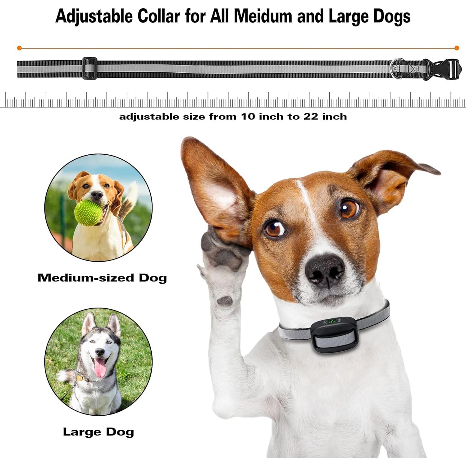 GPS Wireless Dog Fence,Electric Dog Fence,Adjustable Warning Strength, Rechargeable,Range 98-3281ft,Pet Containment System for Most of Dogs