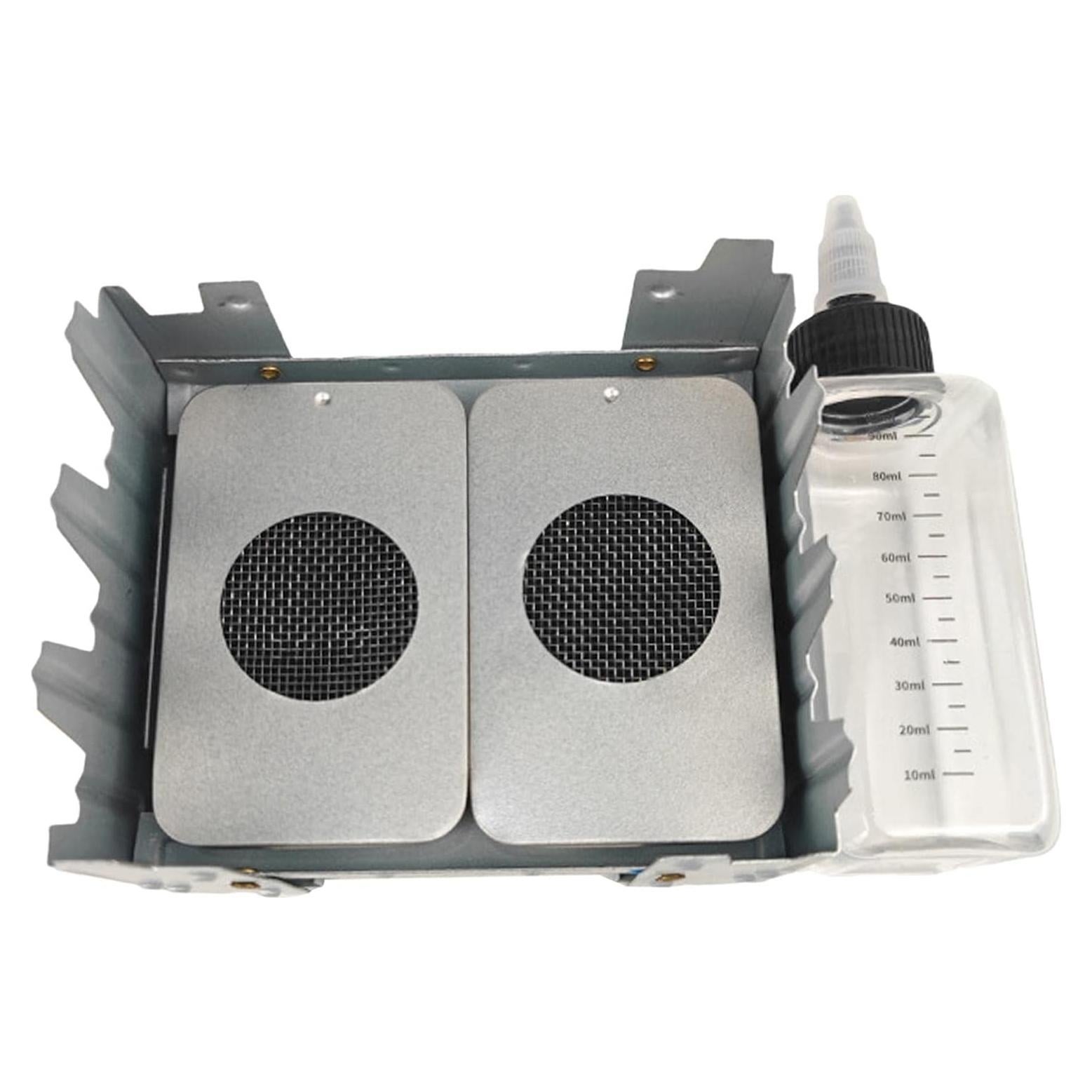 Estufa de Camping Menolana Plegable Acero Inoxidable 263g