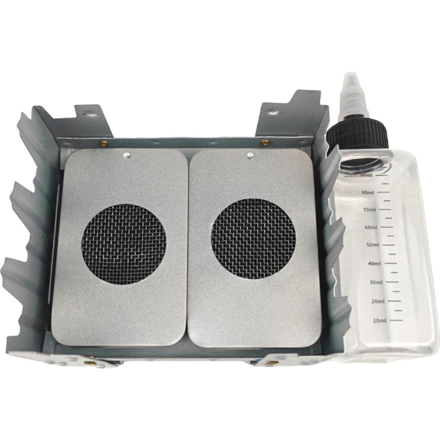 Estufa de Camping Menolana Plegable Acero Inoxidable 263g