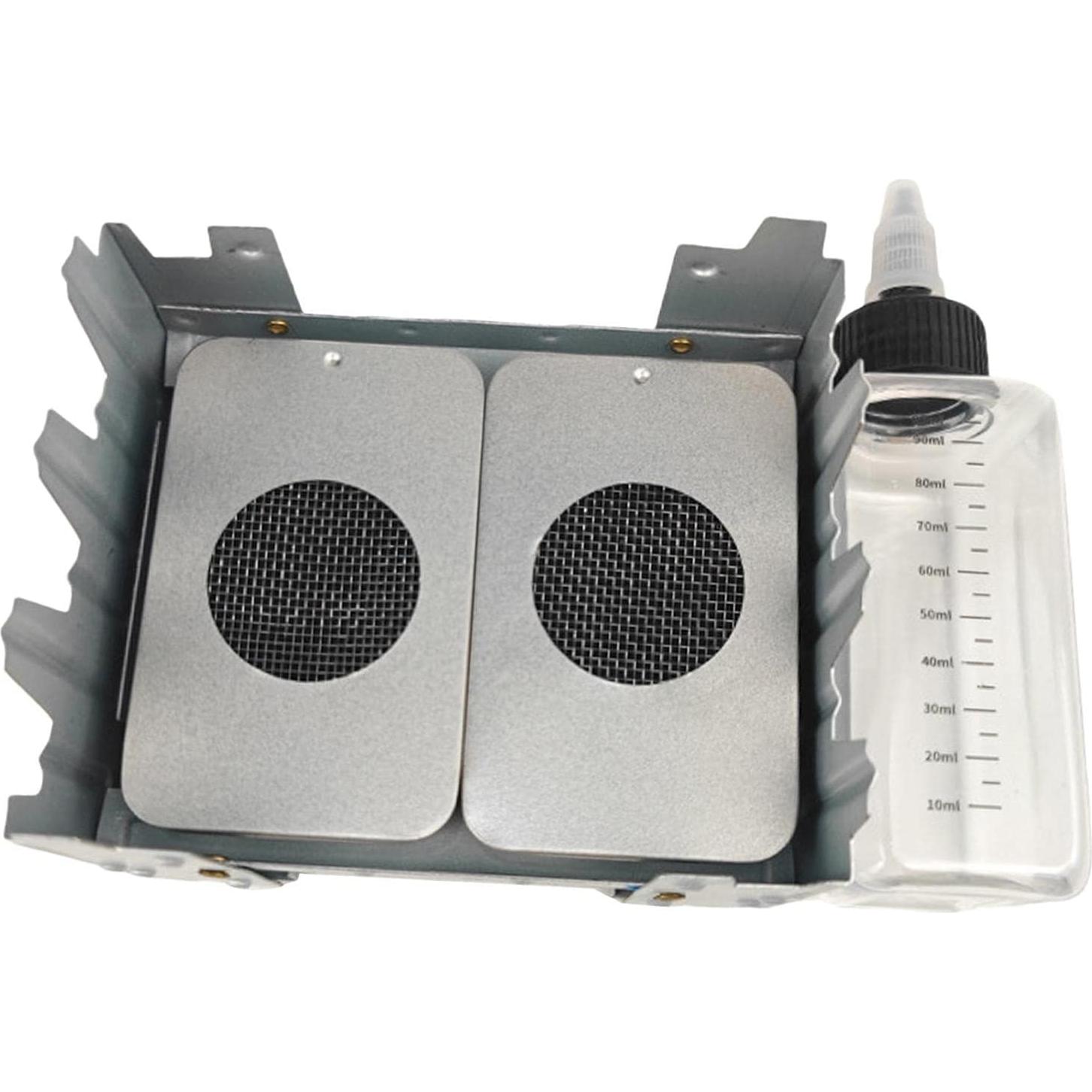 Estufa de Camping Menolana Plegable Acero Inoxidable 263g