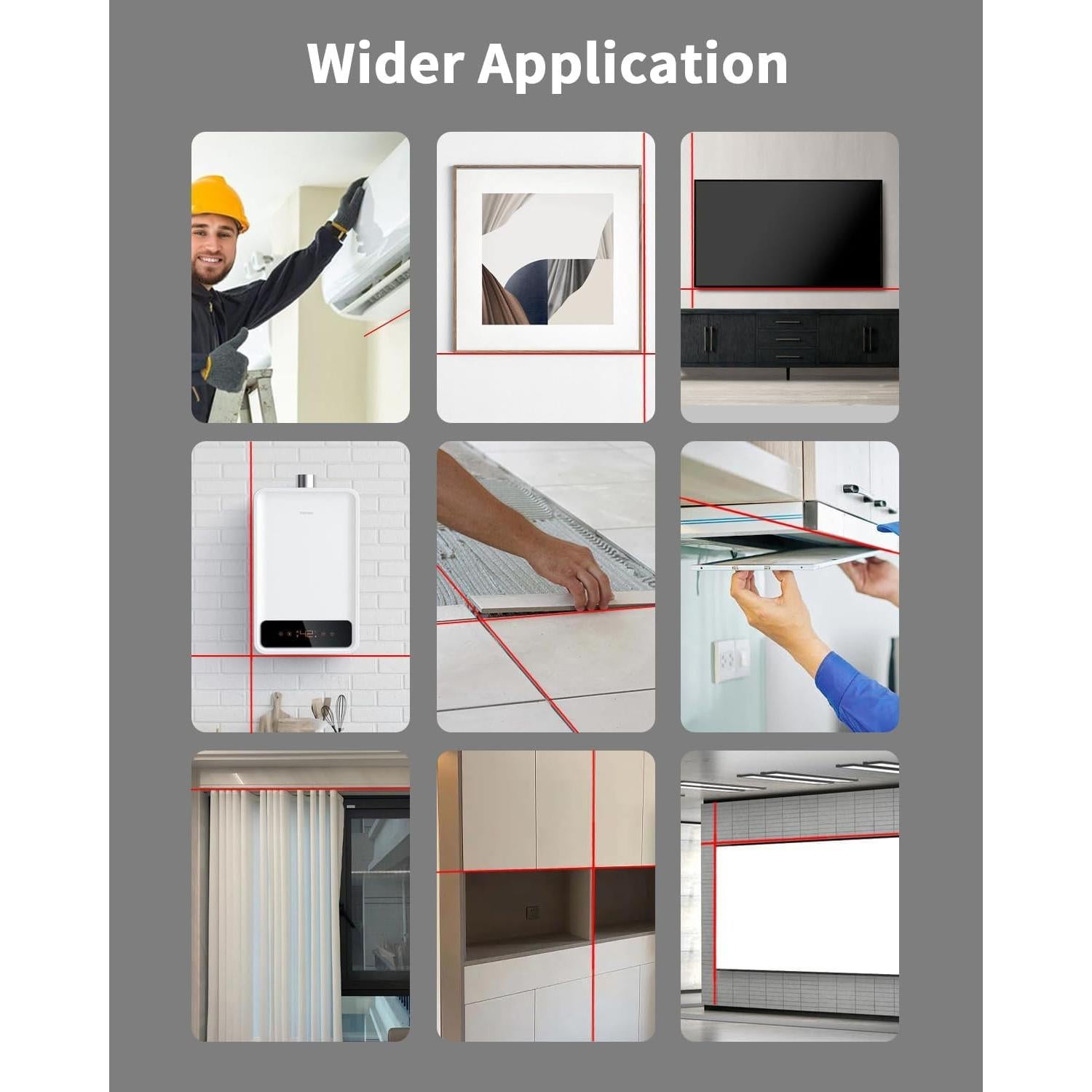 Nivel Láser Multifuncional Tyrry DC-10 4-en-1 Recargable