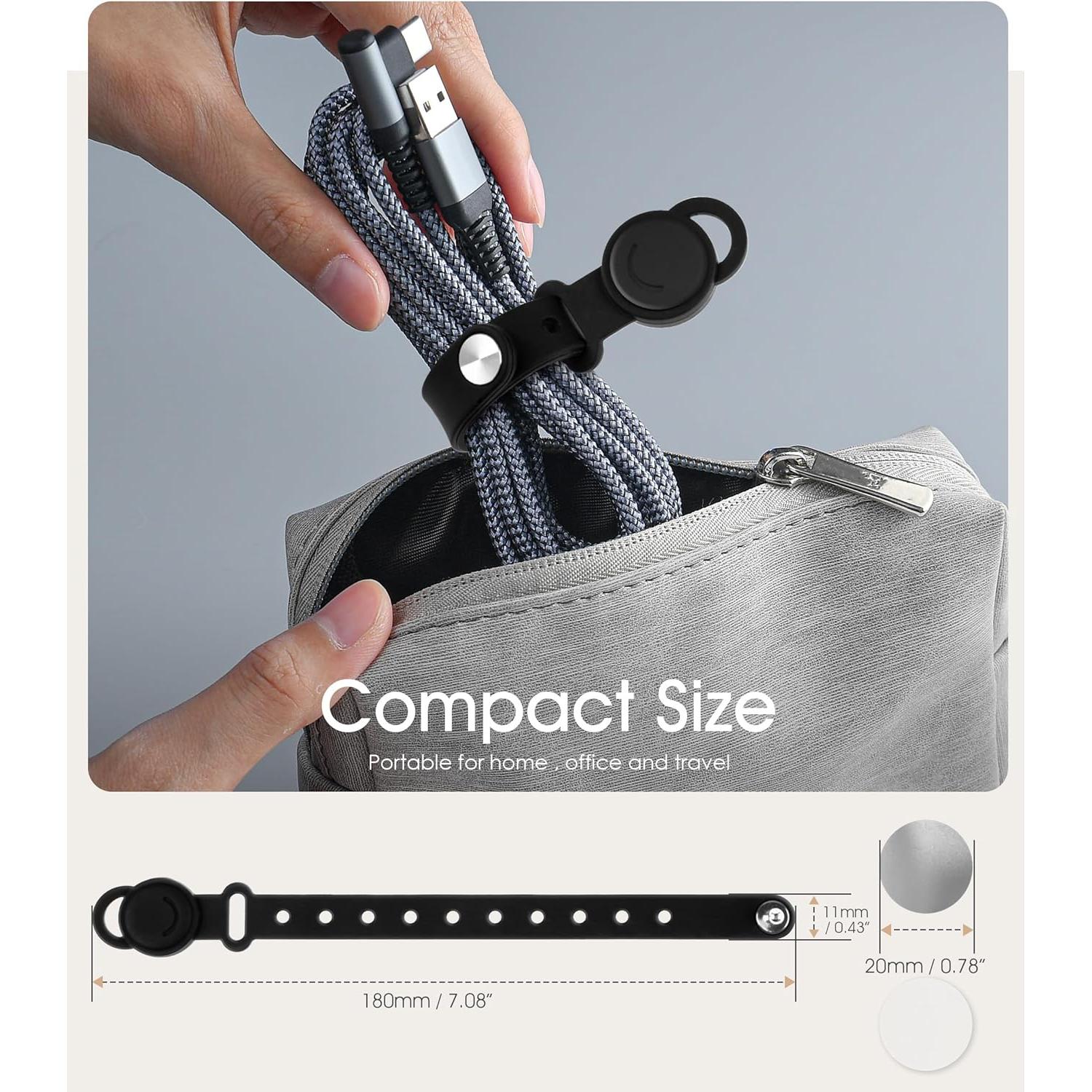 Correas Magnéticas Nearockle de Silicona Ajustables 6 Pzas