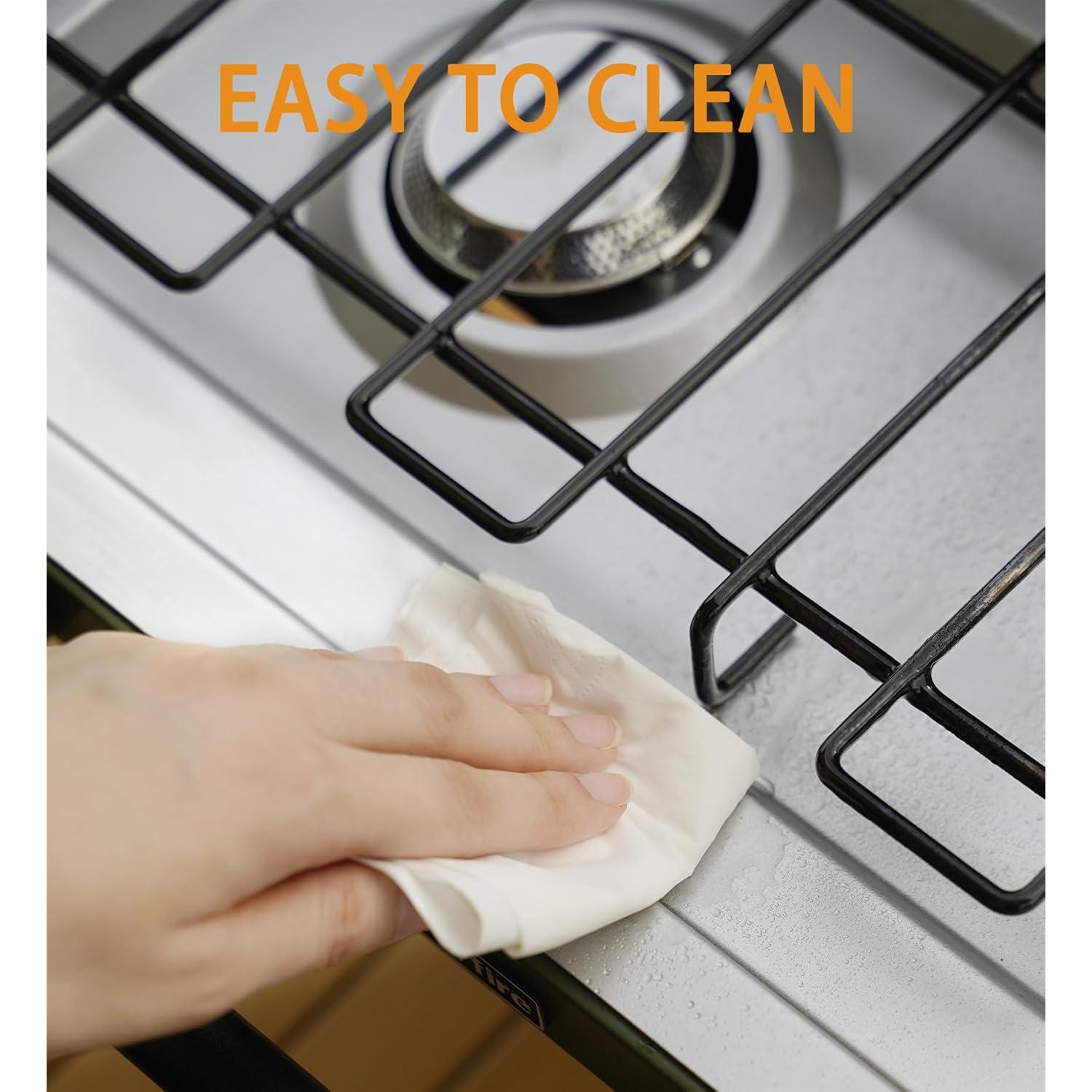 Estufa de Camping Portátil ONLYFIRE 2 Quemadores Verde