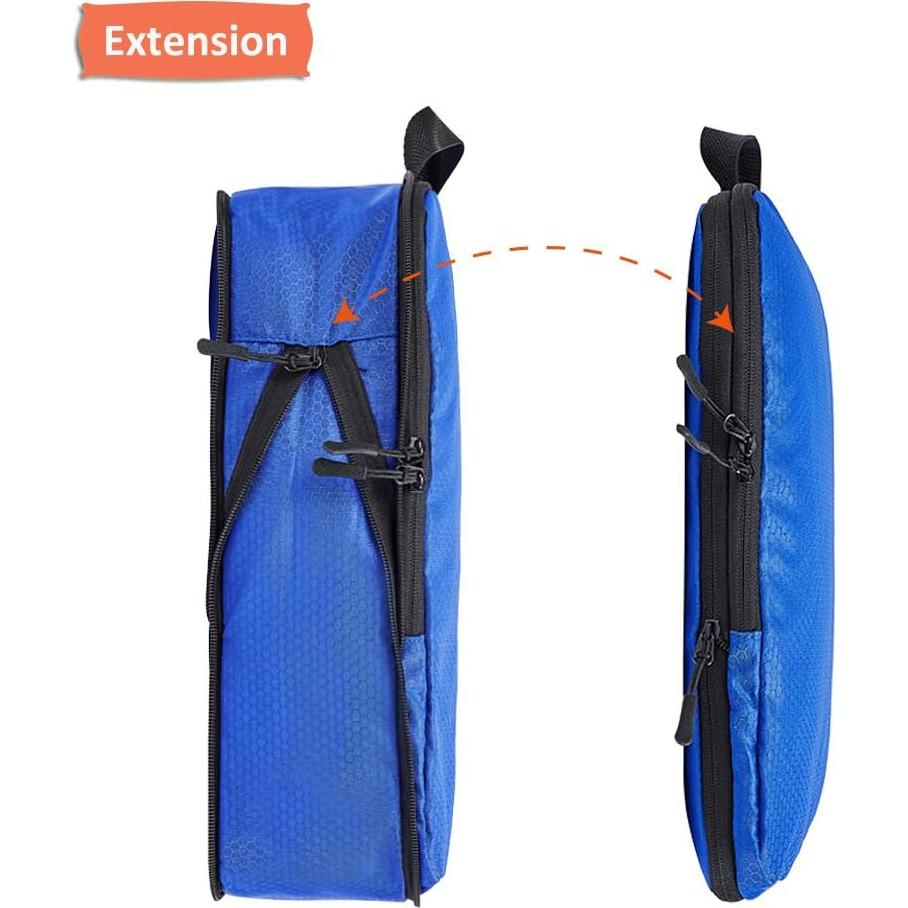 Cubos de Compresión COVAX 4 Set para Empacar - Azul