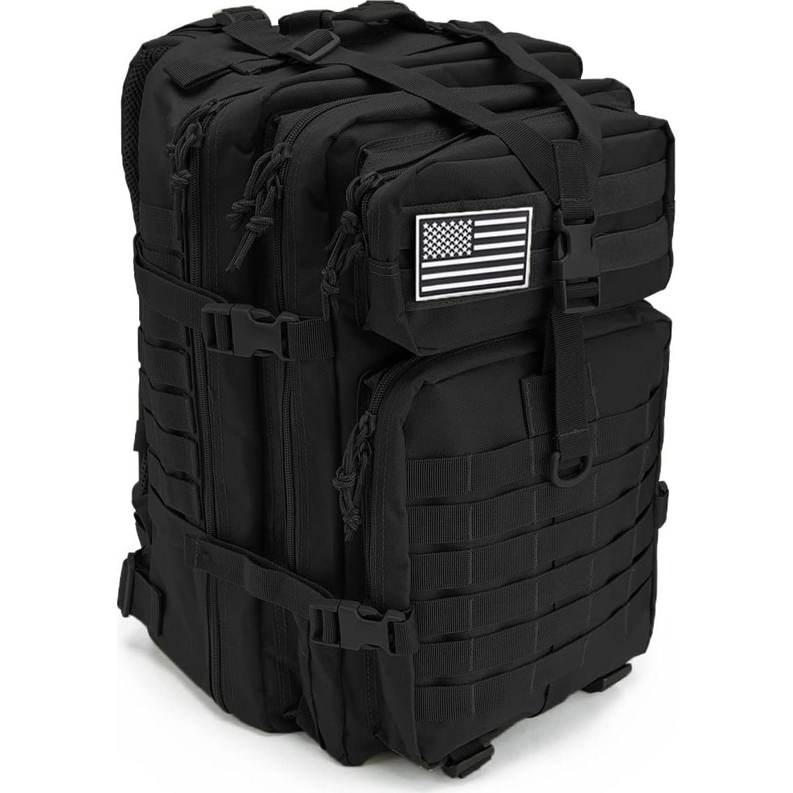 Mochila Táctica QT&QY 45L para Senderismo y Camping