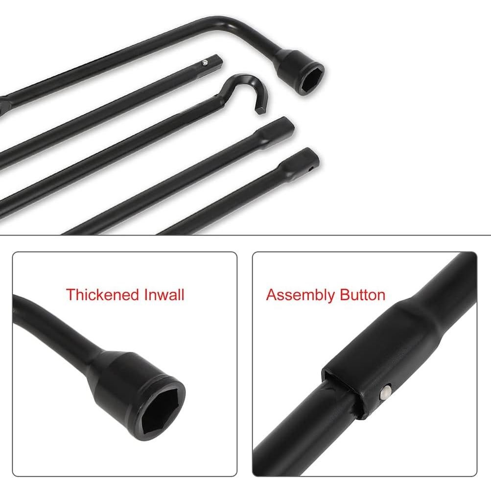 Juego de Herramientas ECCPP para Llave de Repuesto Dodge Ram