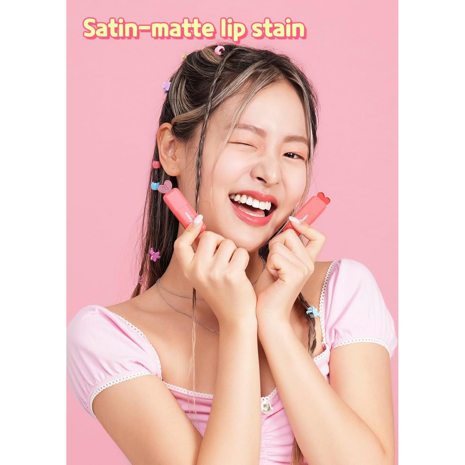 Tinte Labial Colorgram Difuso Jugoso 01 Coral Hip 3.54 ml