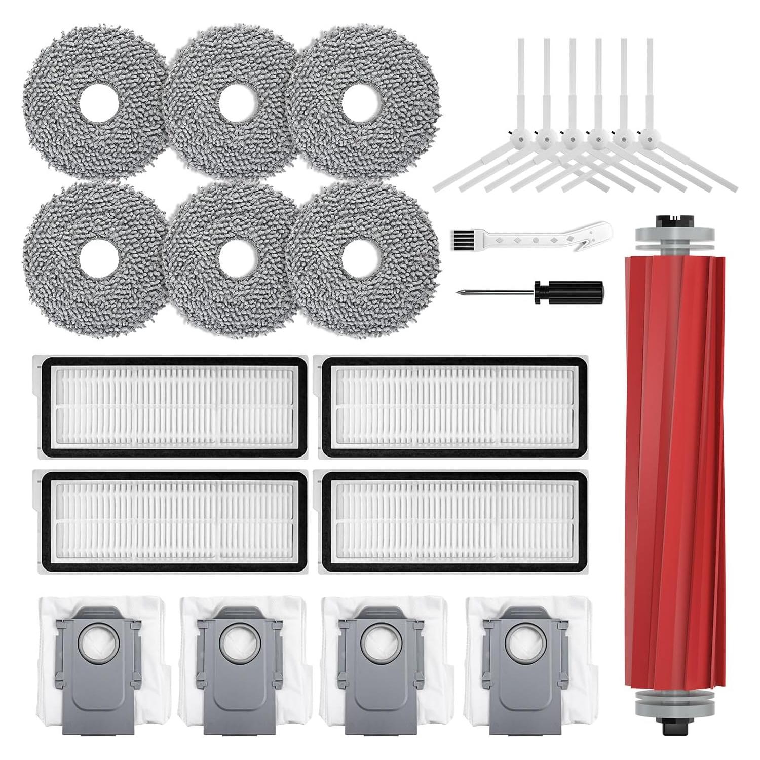 23 Accesorios de Reemplazo para Roborock QRevo MaxV Pro S Plus
