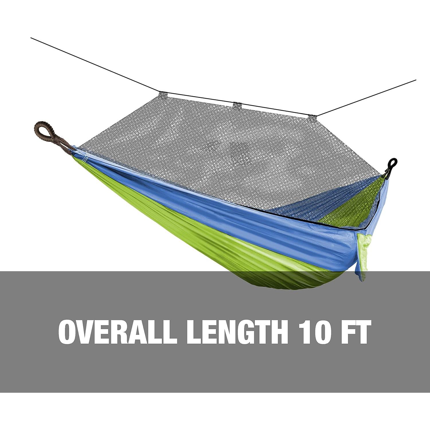 Hamaca Bliss BH-406XLS-N-MM con red y correas ajustables