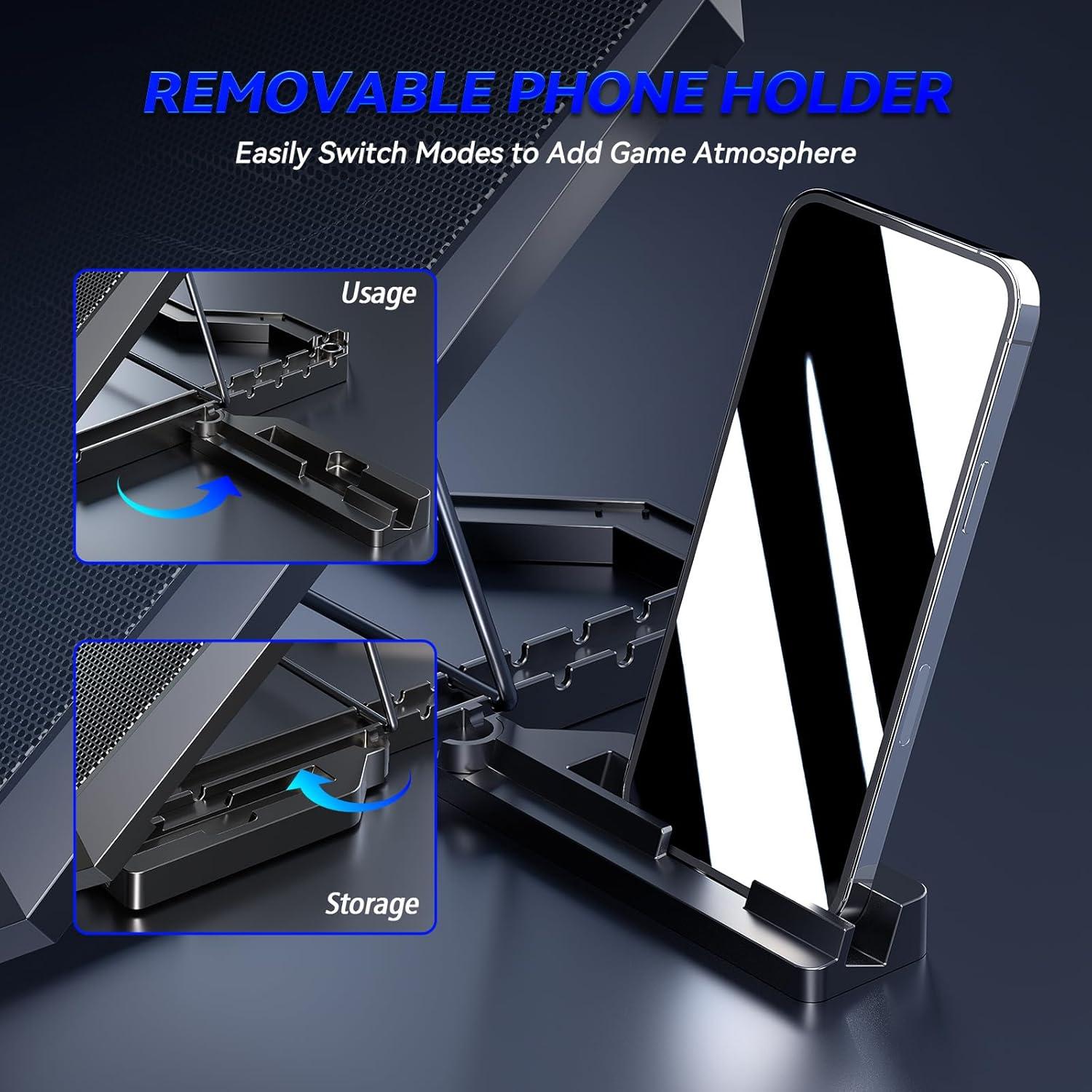 Enfriador de Laptop Trullypine con 10 Ventiladores Silenciosos