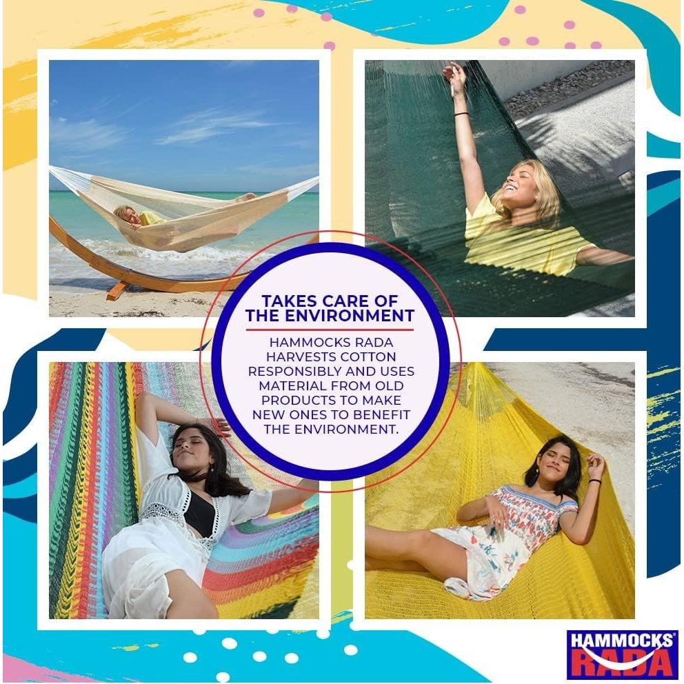 Hamaca Matrimonial Rada Brisa Caribeña 1,36 kg Colorido