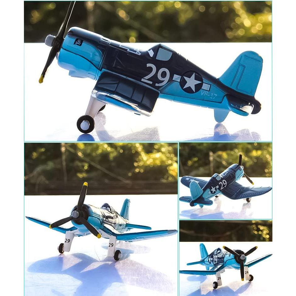 Avión de Juguete Planes No.7 Dusty Crophopper 1:55 Metal