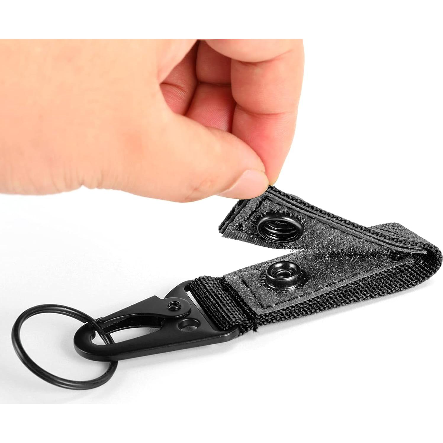 Anillo de Llave Molle FRTKK Cinturón Nylon 4 Piezas