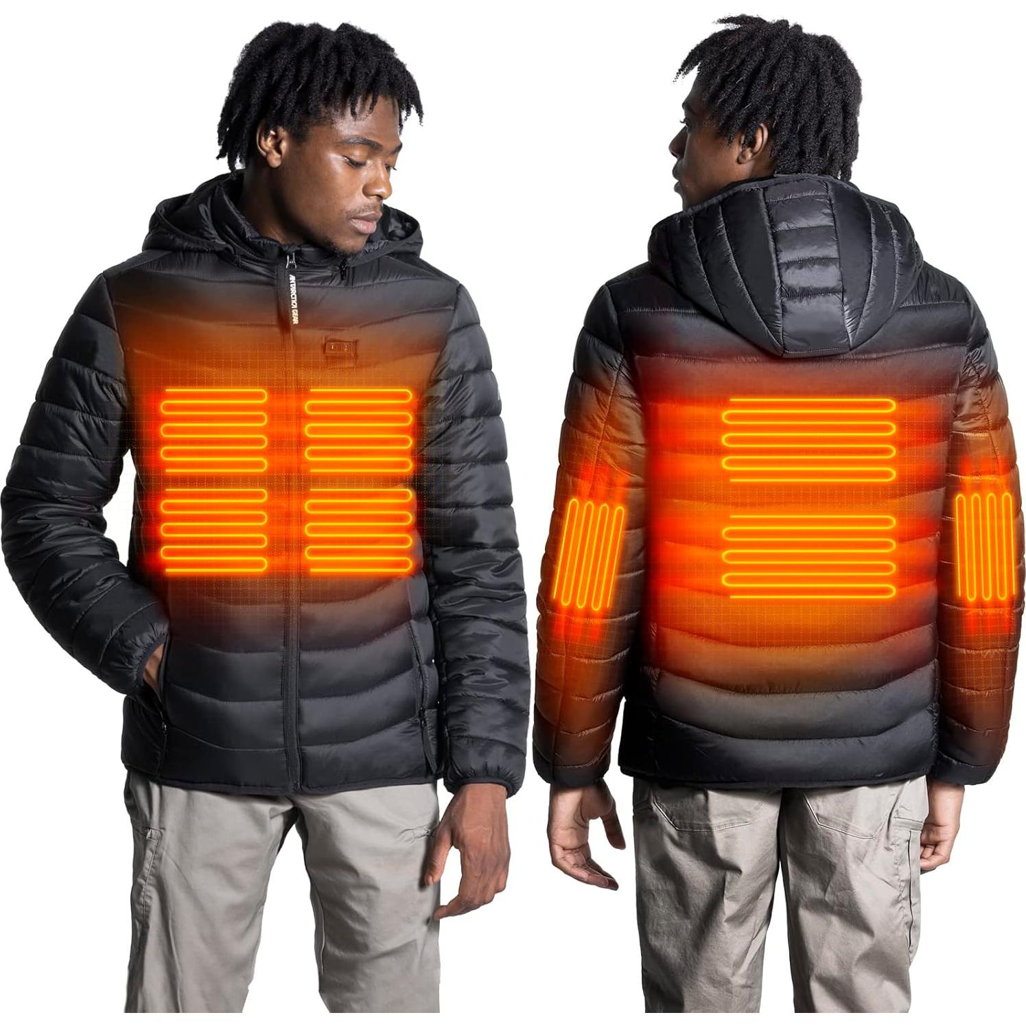 Chaqueta Calentada ANTARCTICA Gear Unisex 12V 16000mAh