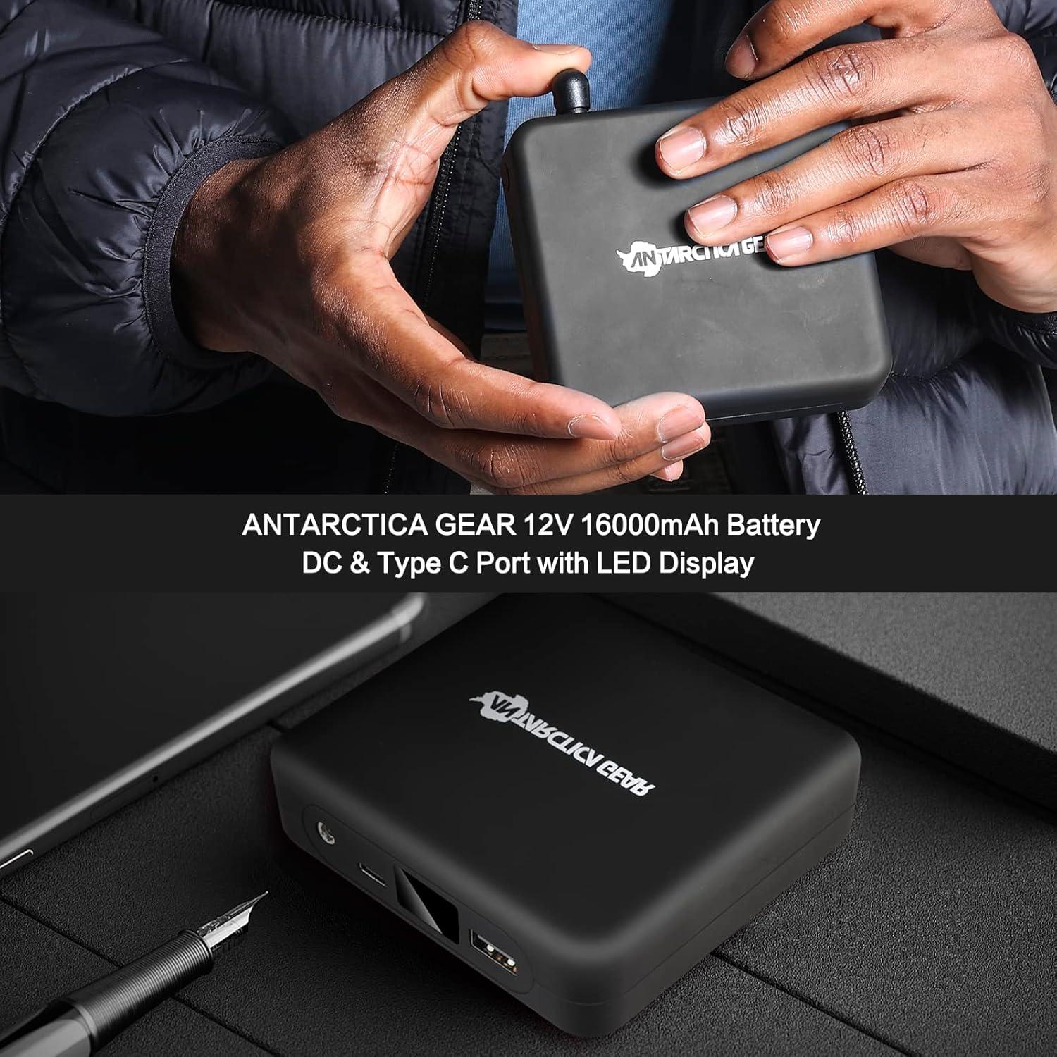 Chaqueta Calentada ANTARCTICA Gear Unisex 12V 16000mAh