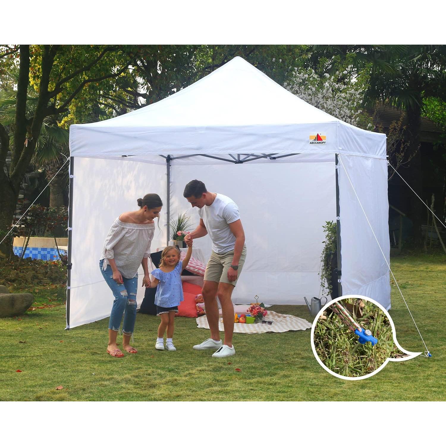 Estacas de Carpa ABCCANOPY 20,32 cm Paquete de 10 Azul