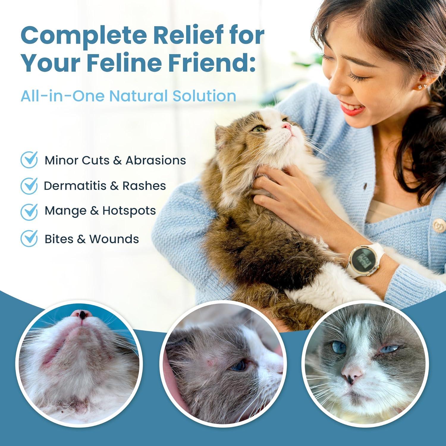 Bálsamo para Piel de Gato ResQ Organics 56.7 g - Alivio Irritación