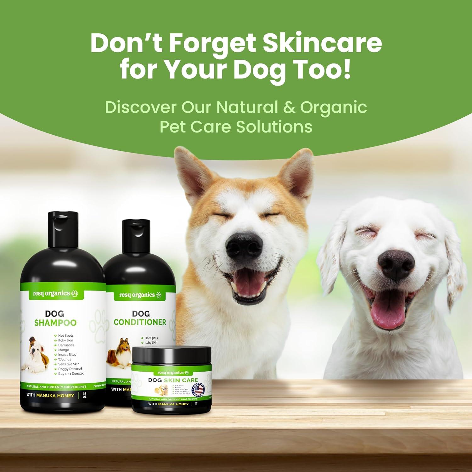 Bálsamo para Piel de Gato ResQ Organics 56.7 g - Alivio Irritación