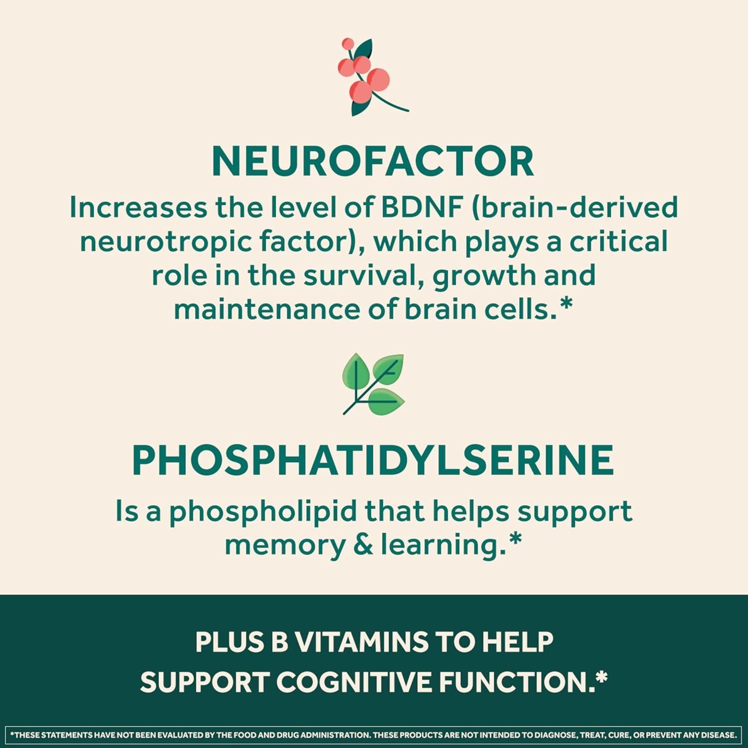 Neuriva Ultra Suplemento Nootrópico Descafeinado 60 Cápsulas
