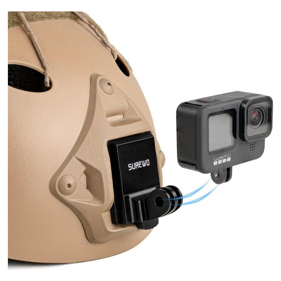 Soporte de Aluminio SUREWO NVG para Cámaras de Acción