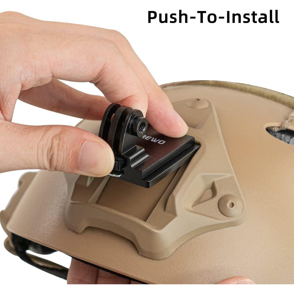 Soporte de Aluminio SUREWO NVG para Cámaras de Acción