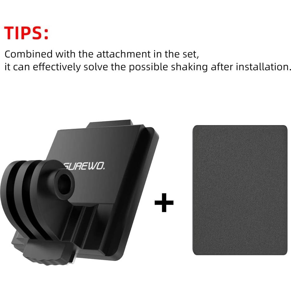 Soporte de Aluminio SUREWO NVG para Cámaras de Acción