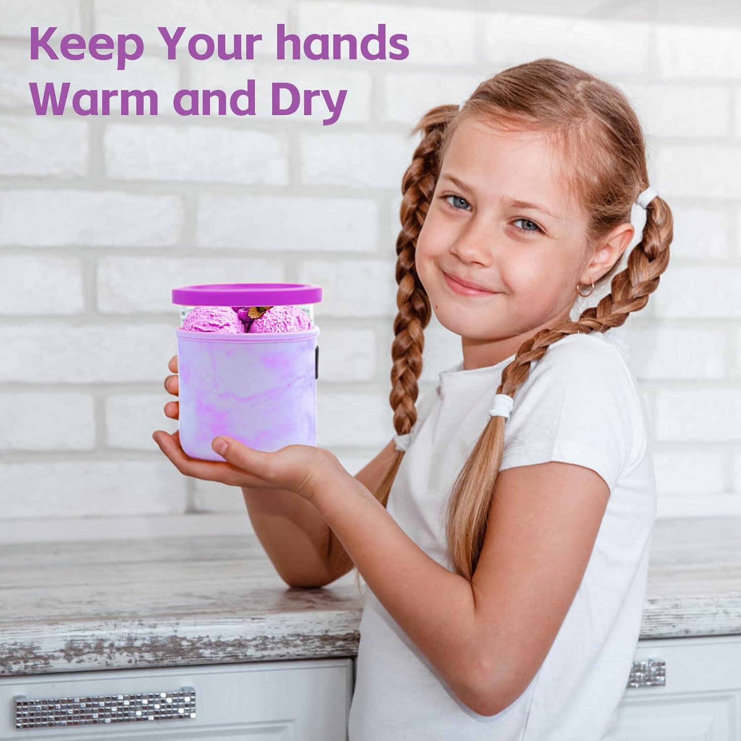 Paquete de 4 Fundas de Neopreno Ninja Creami 473 ml Aisladas