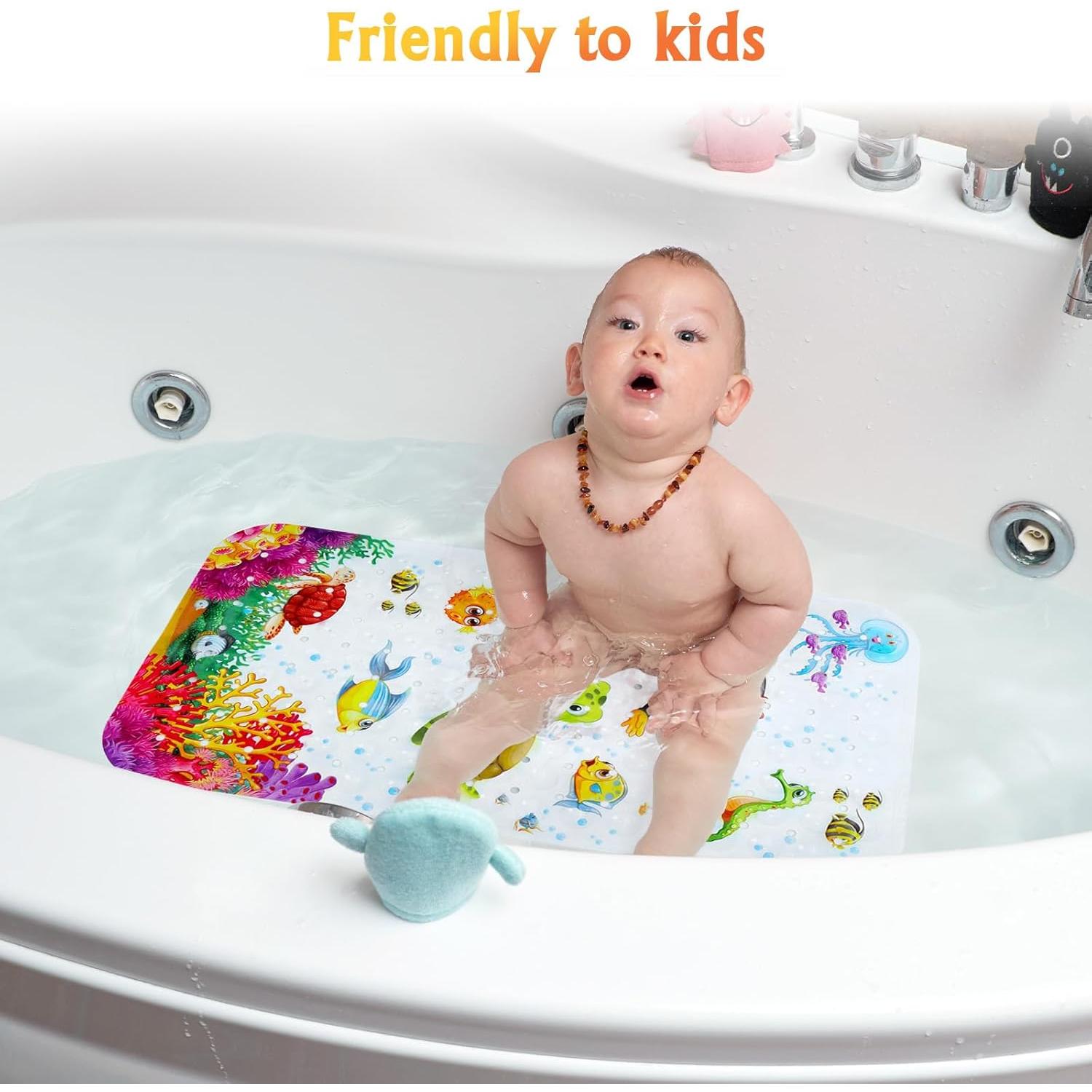 Alfombrilla de baño antideslizante Secopad 70x38cm Tortuga