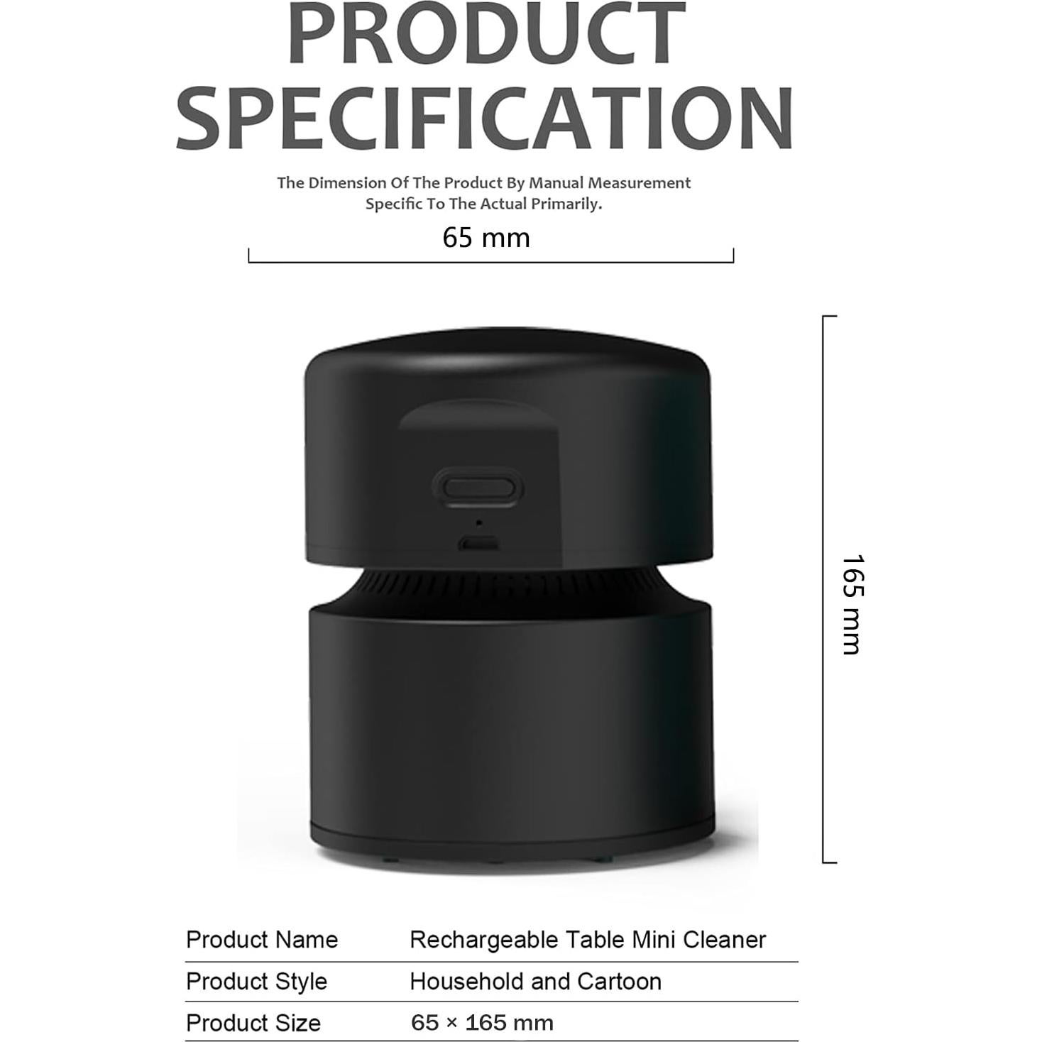 Aspiradora de Escritorio ODISTAR LP-011 Inalámbrica 400 min
