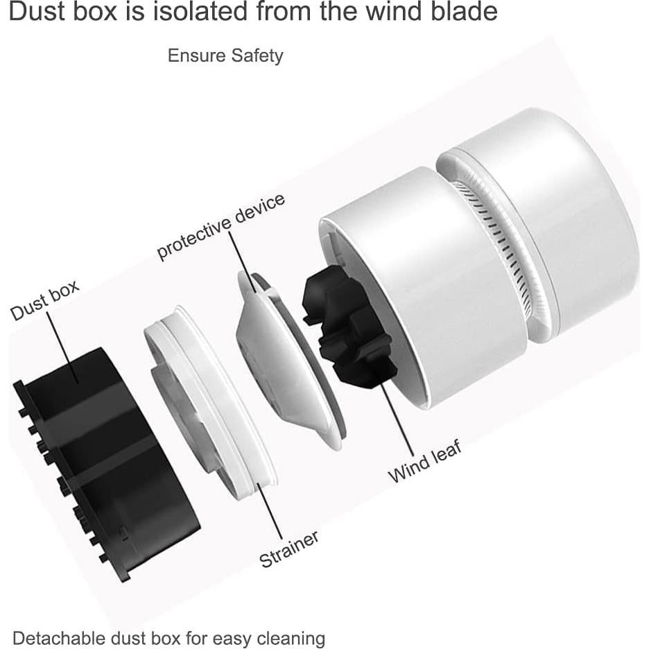Aspiradora de Escritorio ODISTAR LP-011 Inalámbrica 400 min