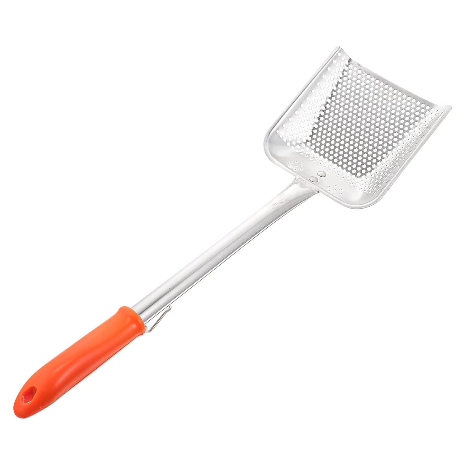 Cuchara Coladora de Acero Inoxidable Amosfun 49.5x2.5cm