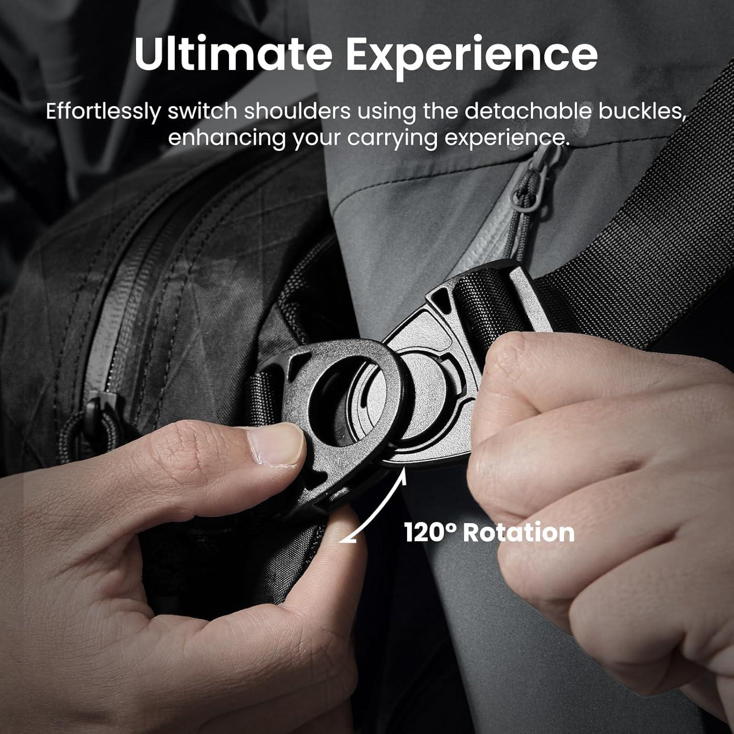 Bolsa Sling tomtoc T26s1d2 5.5L Resistente al Agua