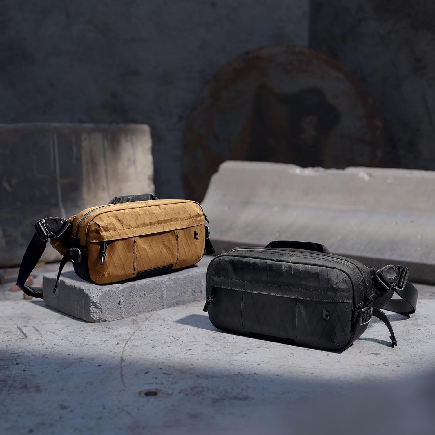 Bolsa Sling tomtoc T26s1d2 5.5L Resistente al Agua