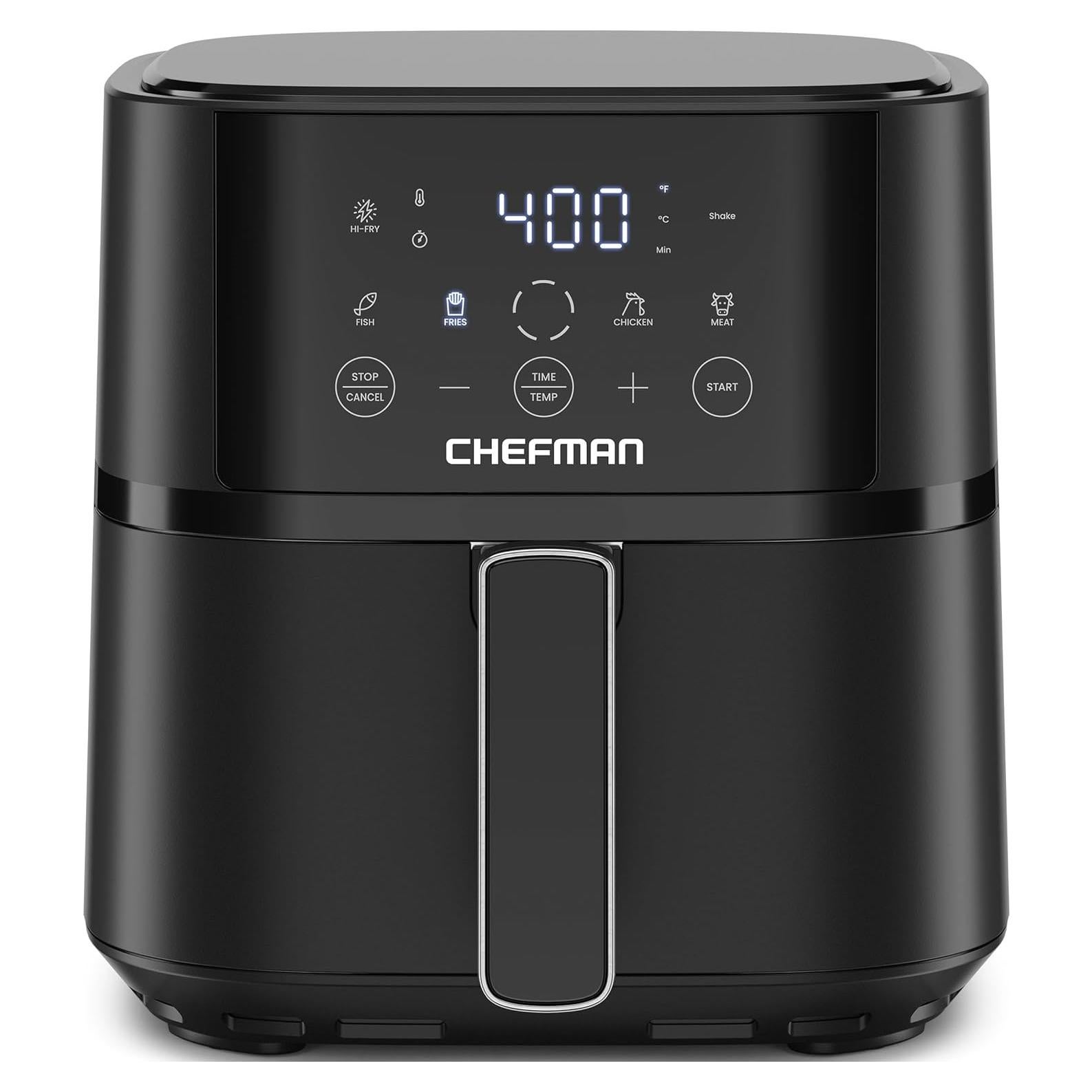 Freidora de Aire Chefman TurboFry 3.7L - Compacta y Táctil