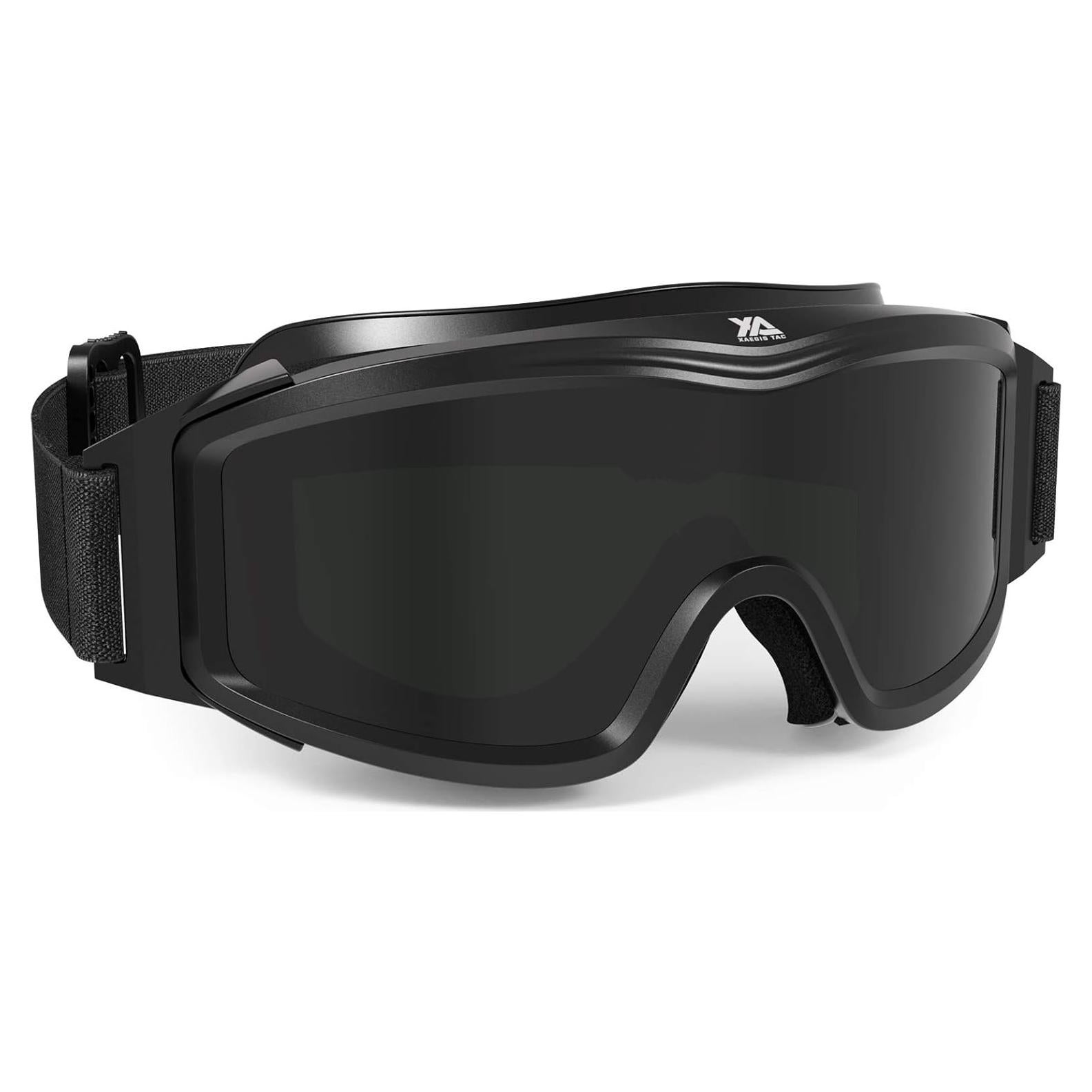 Gafas tácticas XaegisTac militares antiempañante 2 lentes