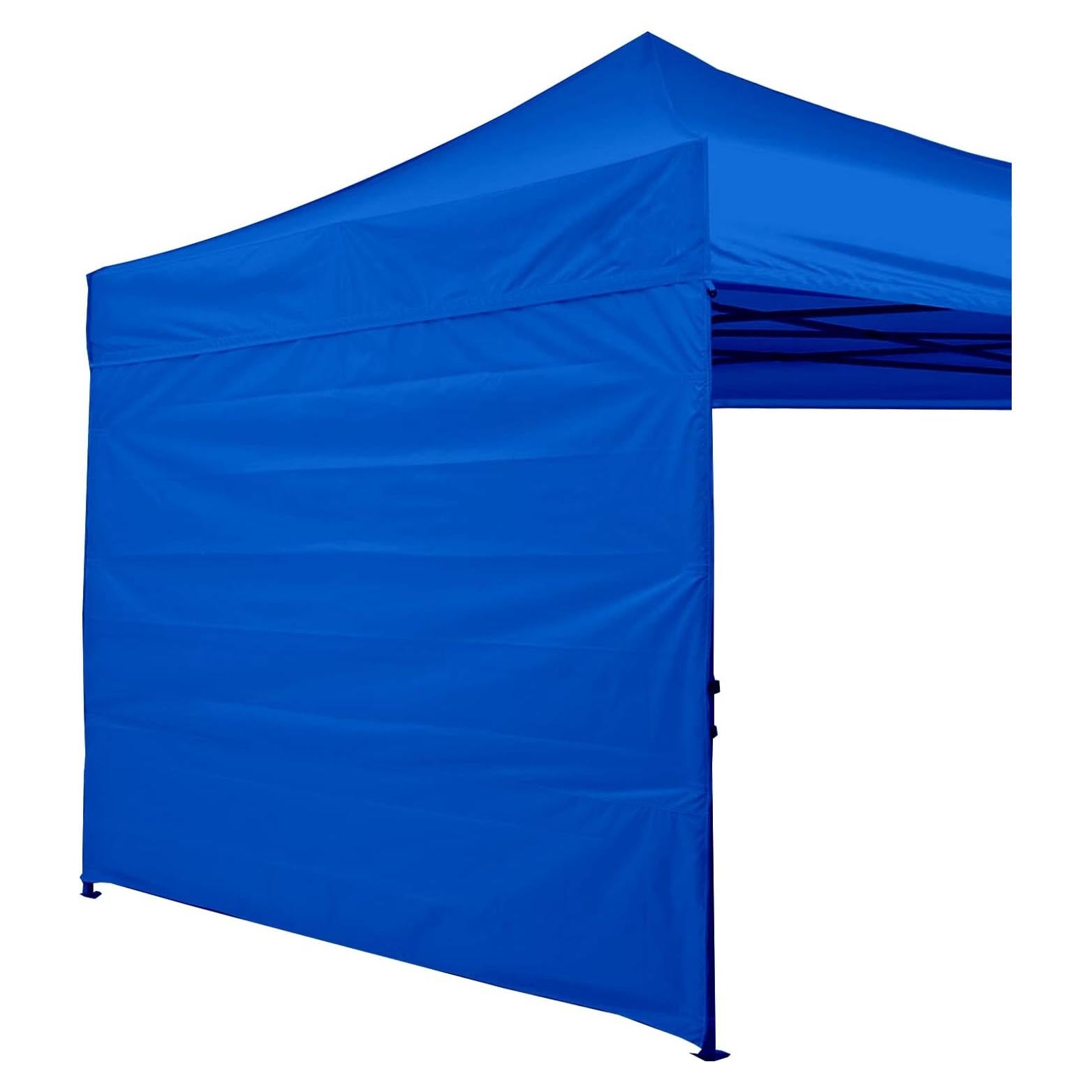Pared Lateral ABCCANOPY 10x10 Pies Azul Impermeable