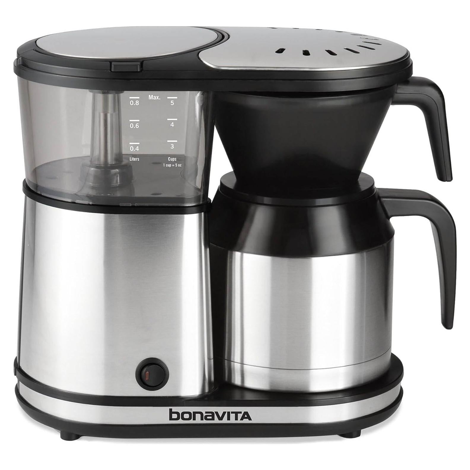 Cafetera Bonavita BV1500TS 5 Tazas Acero Inoxidable Térmica