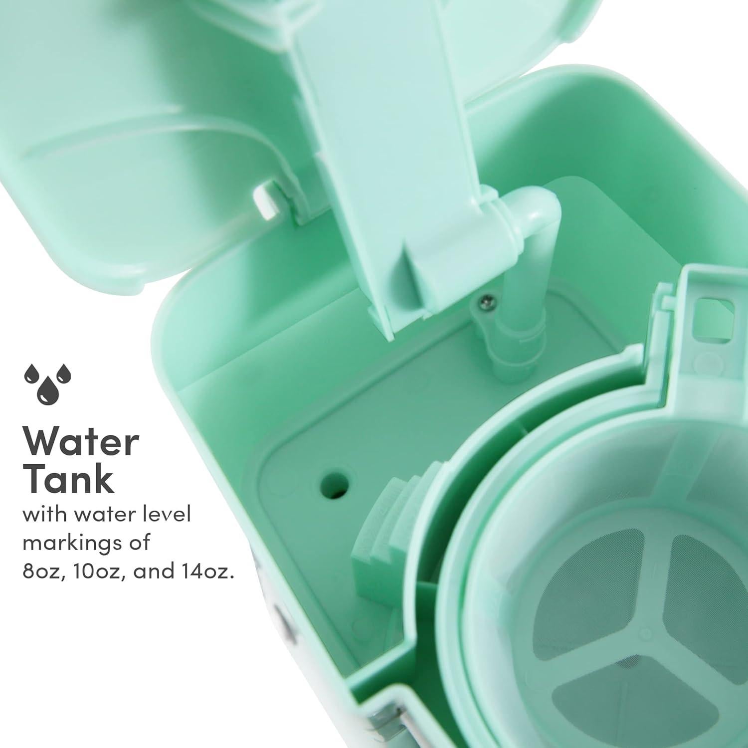 Cafetera Personal Elite Gourmet EHC113M Verde 414ml