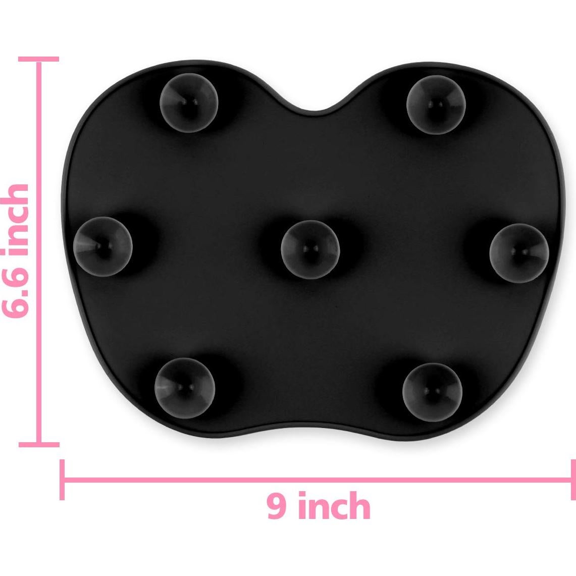 Alfombrilla Limpiadora de Brochas de Maquillaje Ranphykx 22.5x17cm