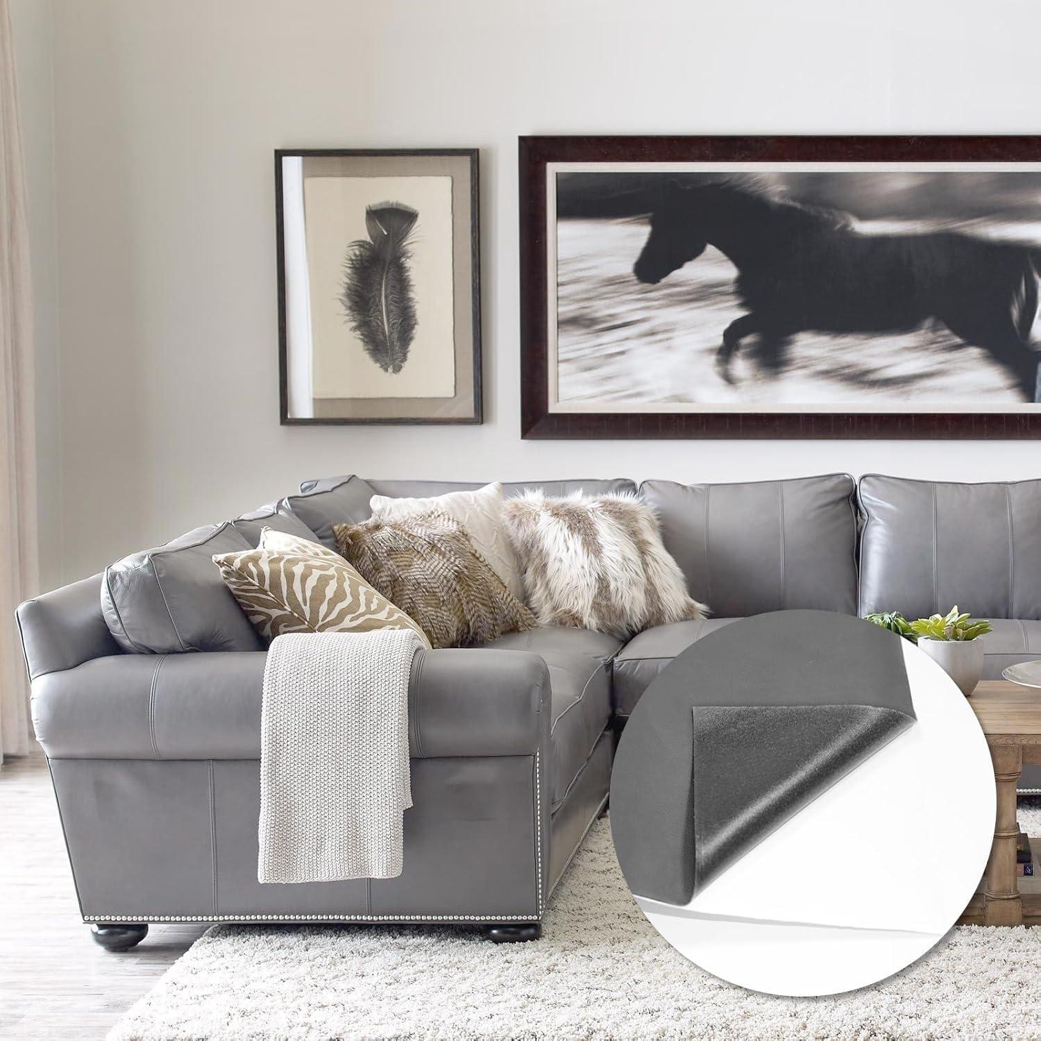 Kit de Reparación de Cuero CHEIGHY 43x200 cm Autoadhesivo Gris