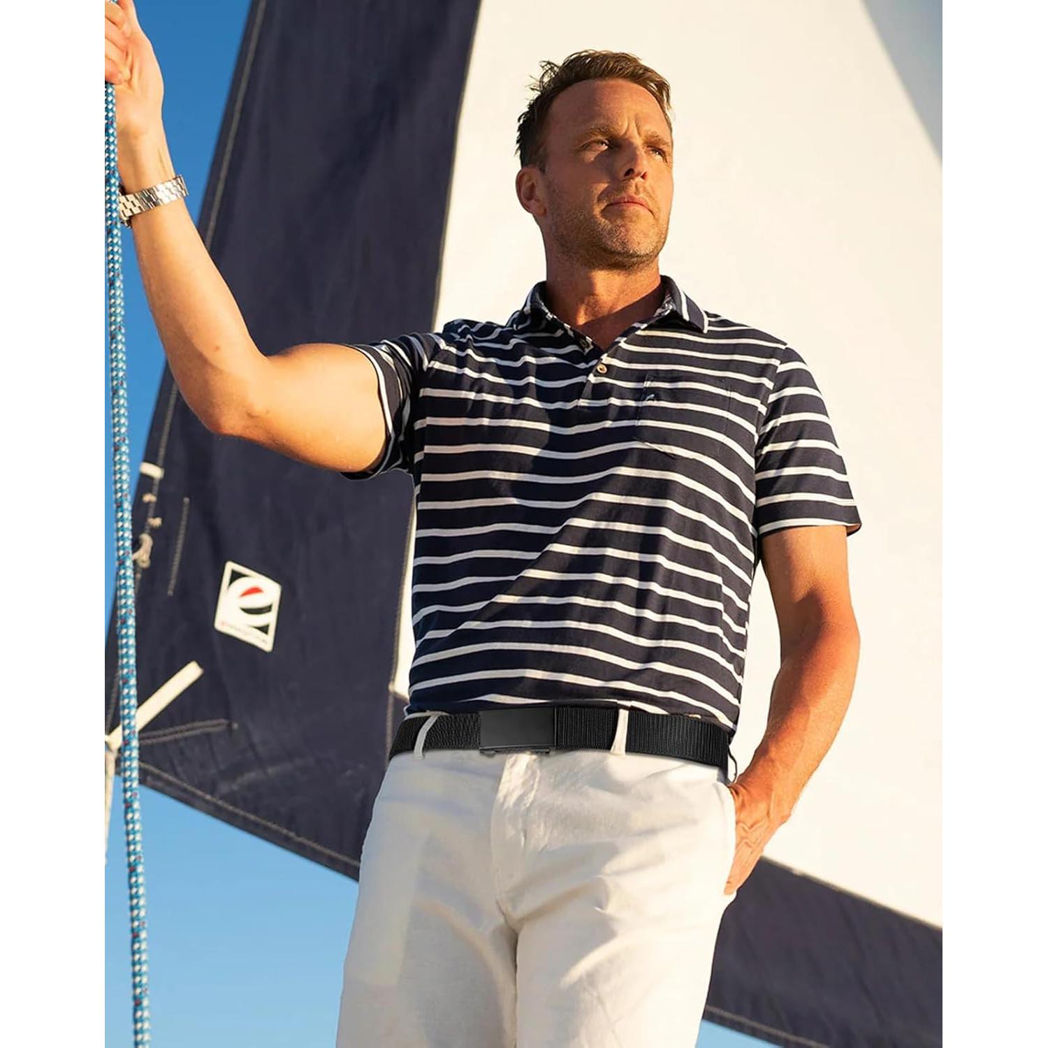 Cinturón Ratchet BOSTANTEN Nylon Ajustable para Hombres