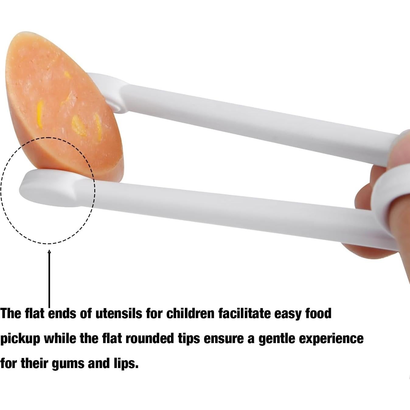 PandaEar 2 Pairs Kid Chopsticks, Dinosaur Children Learning Practice Chopsticks for Beginners Toddler