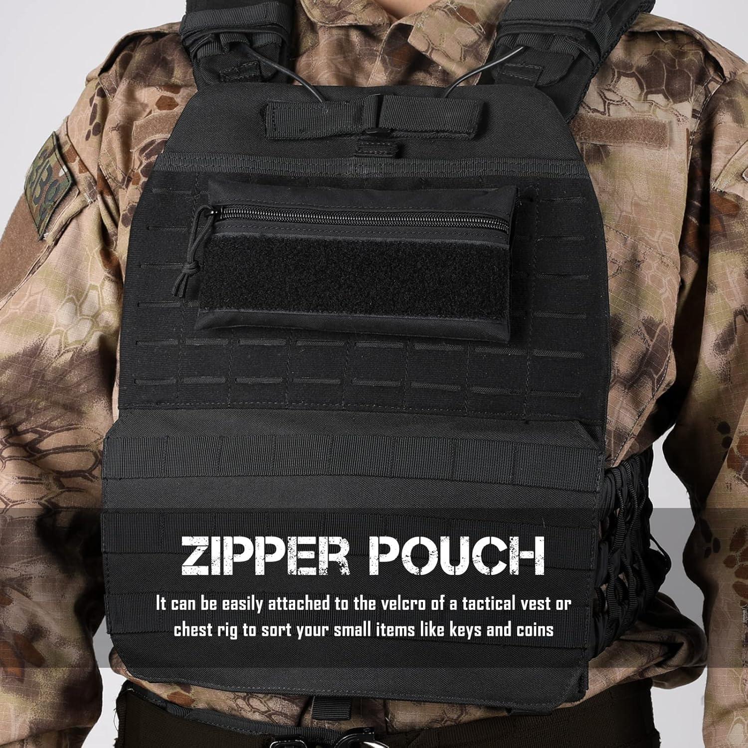 Bolsa Táctica WYNEX WY-0211B con Cremallera y Organizador