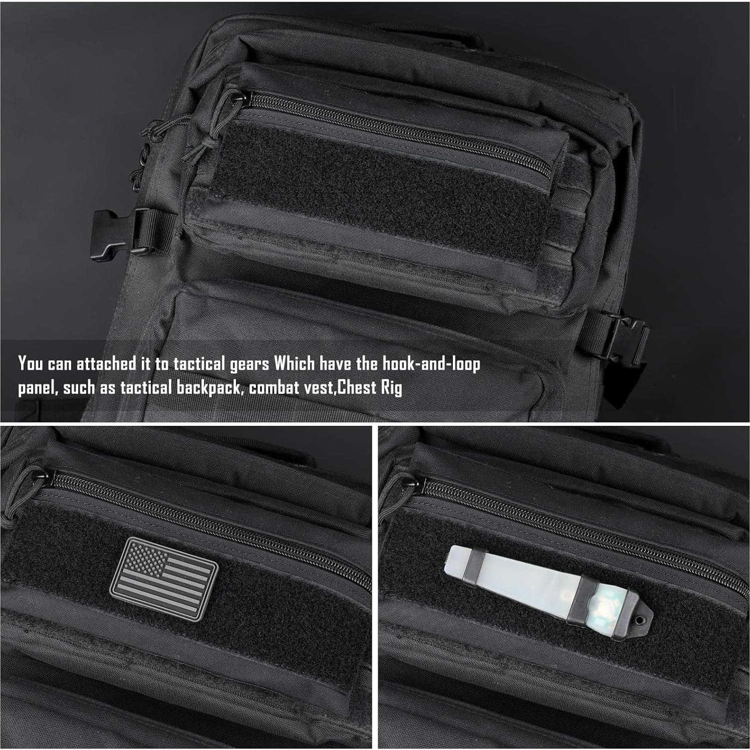 Bolsa Táctica WYNEX WY-0211B con Cremallera y Organizador