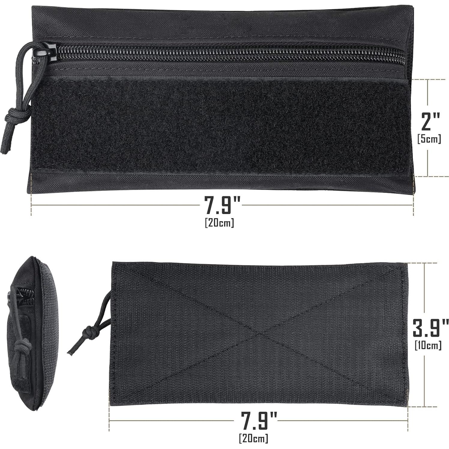 Bolsa Táctica WYNEX WY-0211B con Cremallera y Organizador