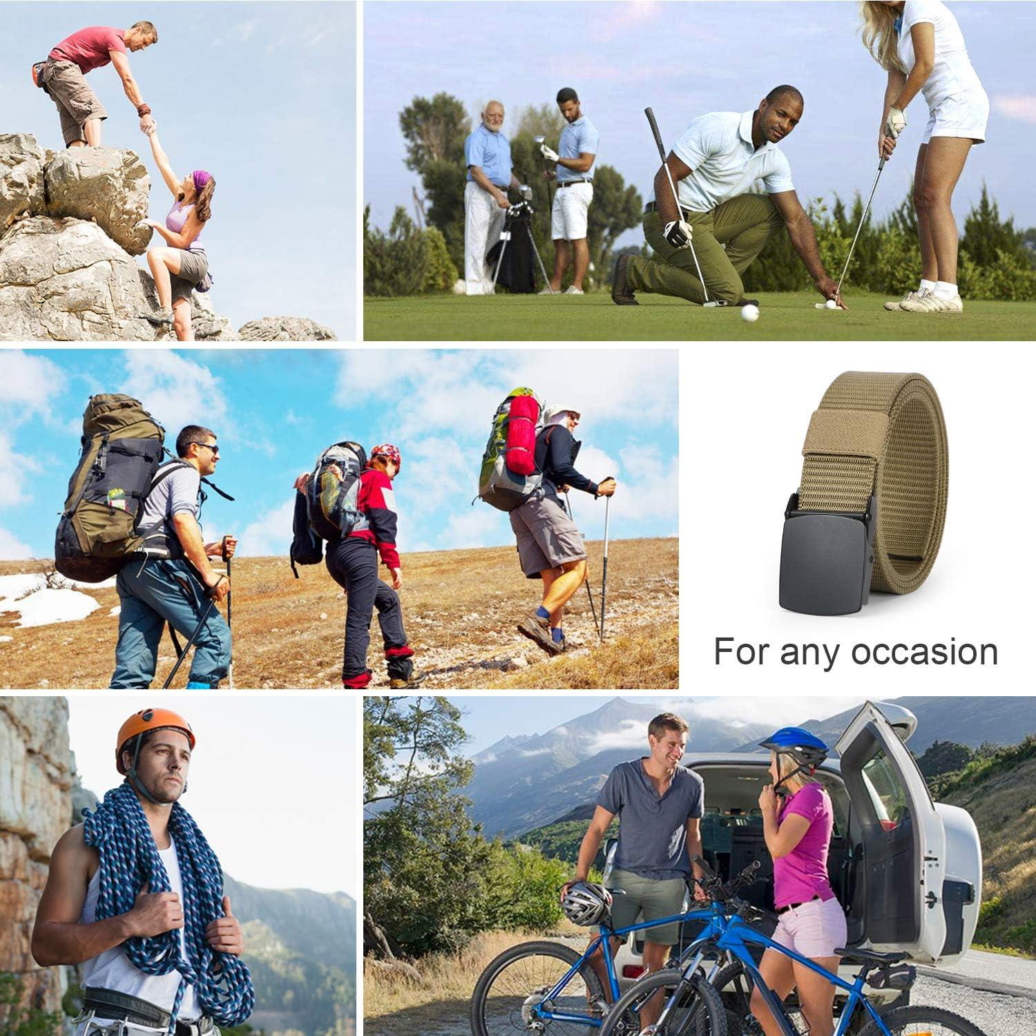 Cinturón Táctico SUOSDEY Nylon Militar Ajustable 101.6 cm