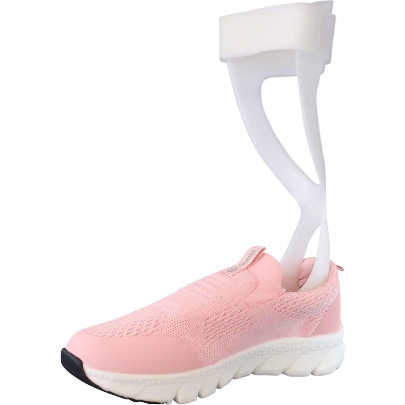 Leaf Spring Semi-Rigid AFO Support Brace for Flaccid Foot Drop Foot with Moldable/Trimmable Footplate Orthosis Support