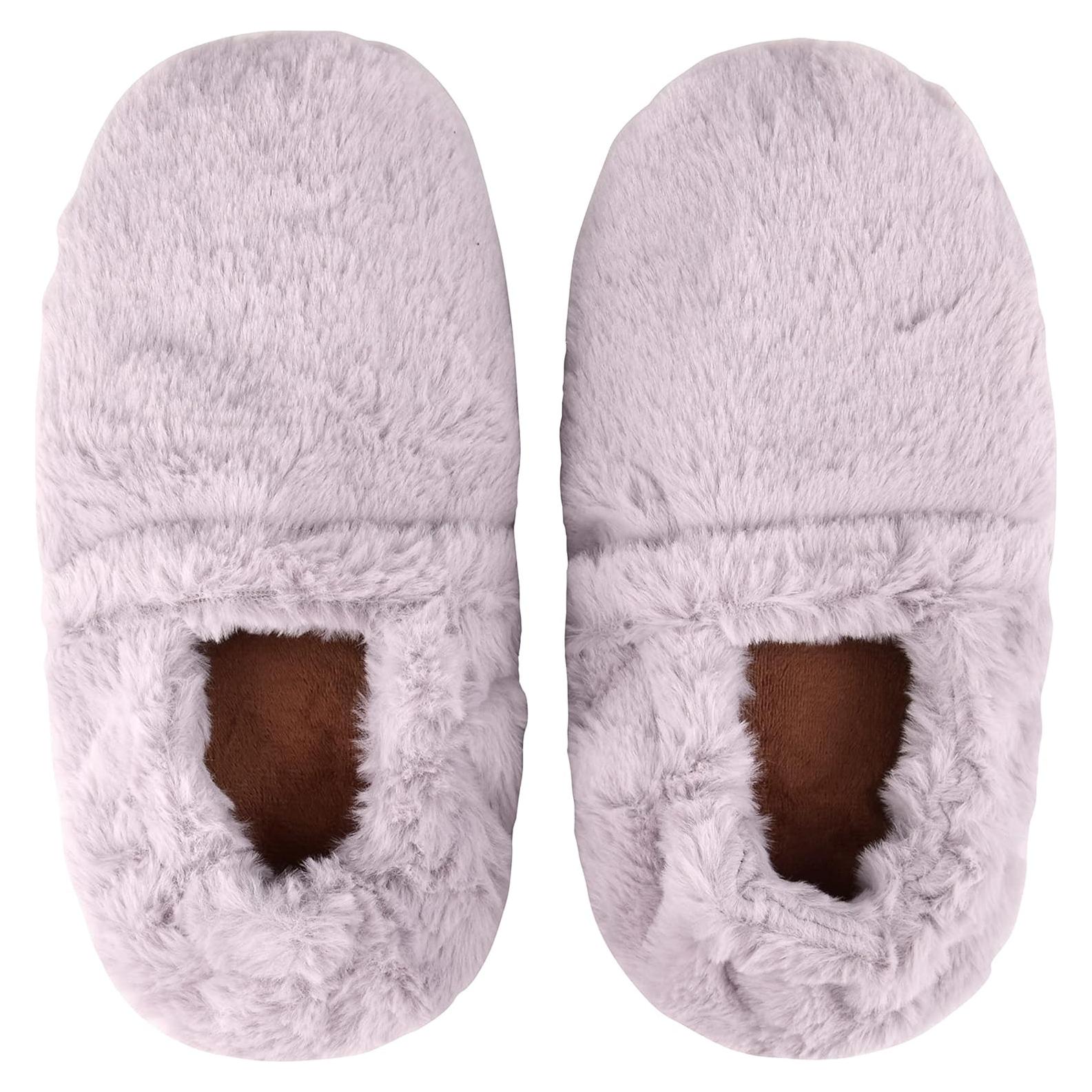 Microwavable Slippers - Heated Booties for Women and Men | Microwave Heated Foot Warmers