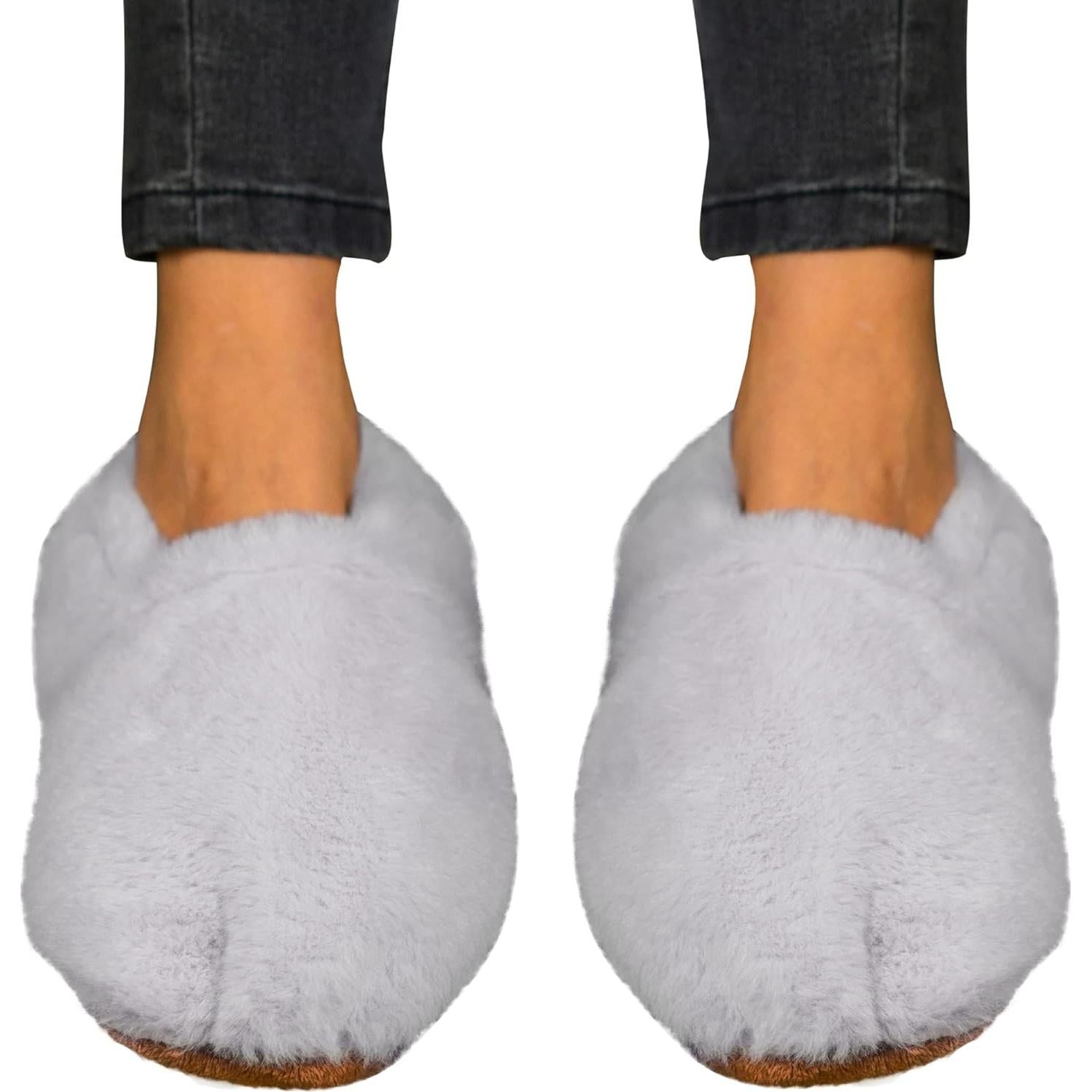 Microwavable Slippers - Heated Booties for Women and Men | Microwave Heated Foot Warmers