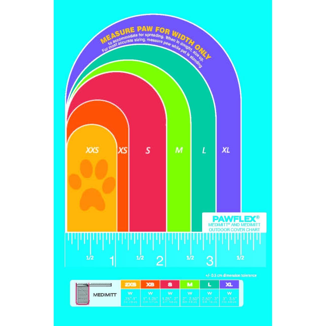Vendajes para patas Medimitt PawFlex XS 20-Pack antideslizantes